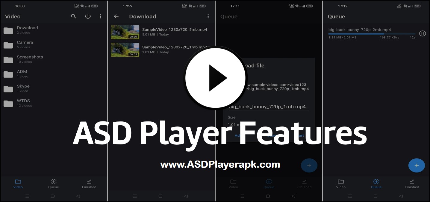 asd player features